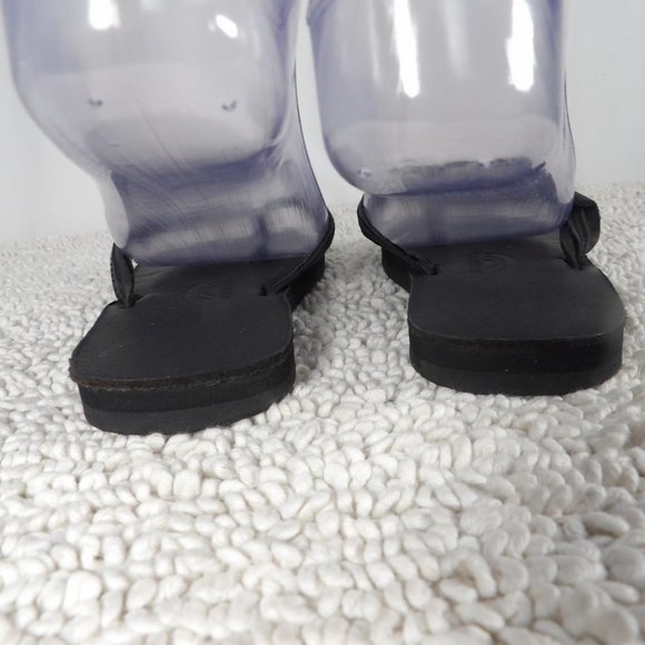 Rainbow Girls Black Sandals - Picture 3 of 8